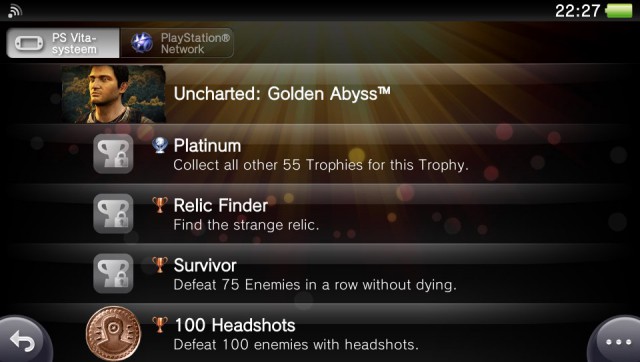 Скриншоты операционной системы PS Vita