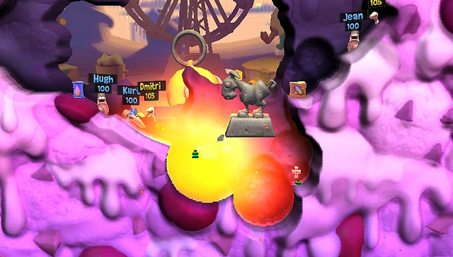 Worms Revolution Extreme вышла на PS Vita